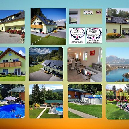 Apartments And Wellness Jelovca Radovljica Bagian luar foto